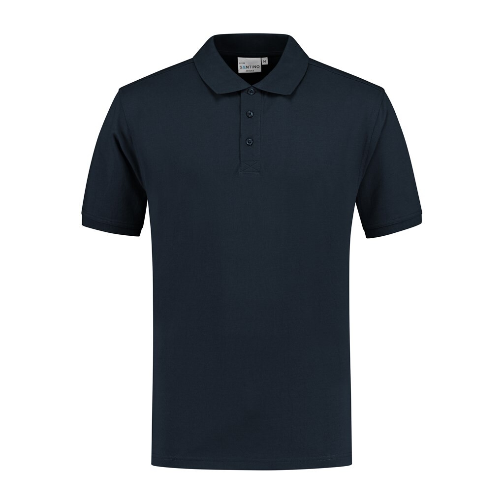 Leeds 7XL SANTINO Advance Poloshirt Dark Navy mt.7XL (Unisex, Comfort Fit)