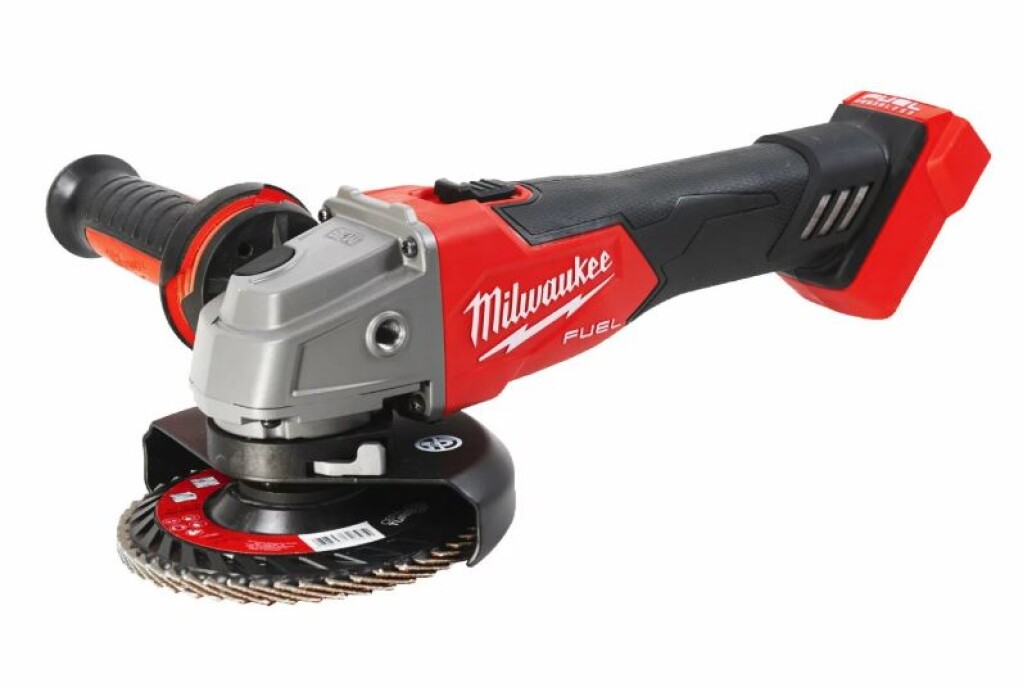 M18 FSAG125X-0X Milwaukee M18 FUEL™ 125mm haakse slijper met schuifschakelaar zonder accu's en lader