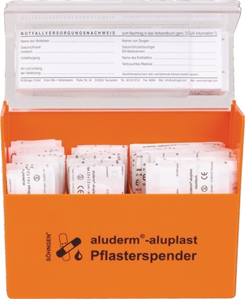 Pleisterdispenser aluderm-aluplast B160xH122xD57ca. mm