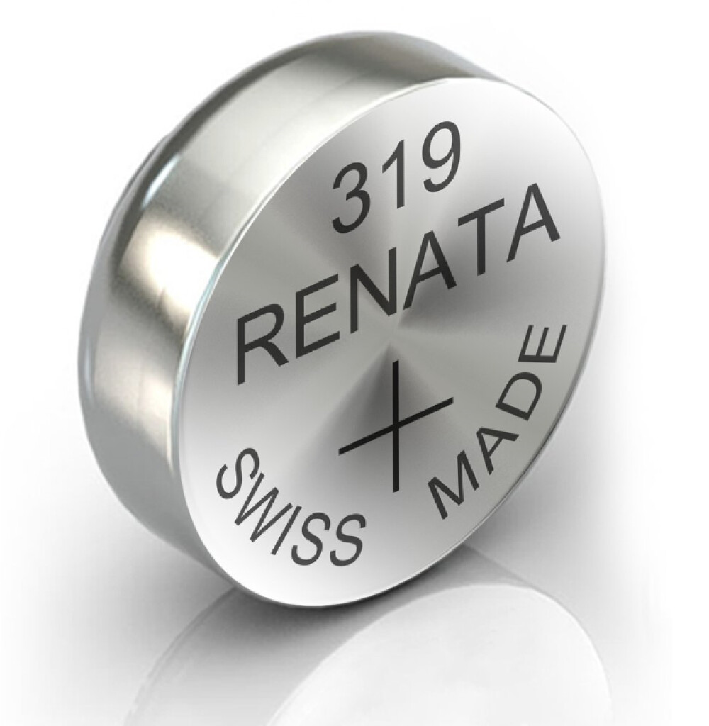 319 Renata Knoopcel batterij 1,55V SR527 21mAh Zilveroxide 6,8x2,7mm