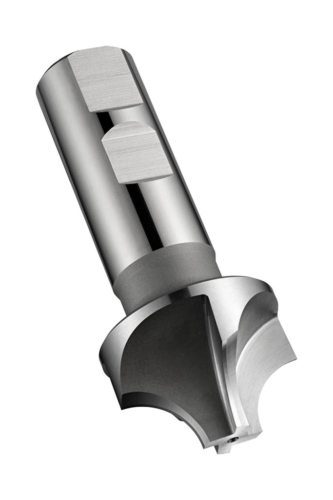 C7004.0 Dormer HSS-E Kwartholfrees 4mm ongecoat met 4 snijkanten N-profiel, Weldon schacht