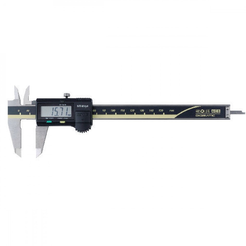 500-158-30 Mitutoyo CD-15AXR Digimatic schuifmaat Metrisch 0-150mm/0,01mm met ronde dieptemaat 1,9mm en data uitgang