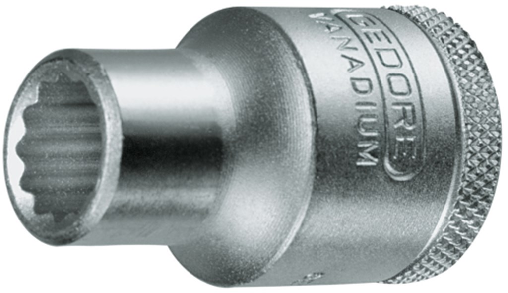 D 19 18 GEDORE Dopsleutel 1/2"x18mm UD-profiel