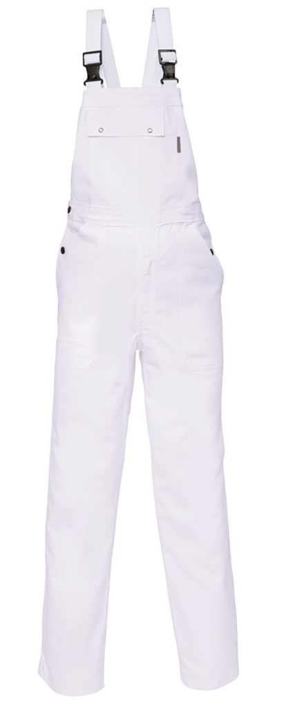 2191-048550--52 HAVEP Amerikaanse overall/Bretelbroek Basic wit maat 52
