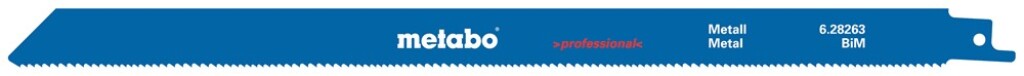 628263000 Metabo Reciprozaagbladen (5 st.) BiM 300x1,25/1,8-2,6