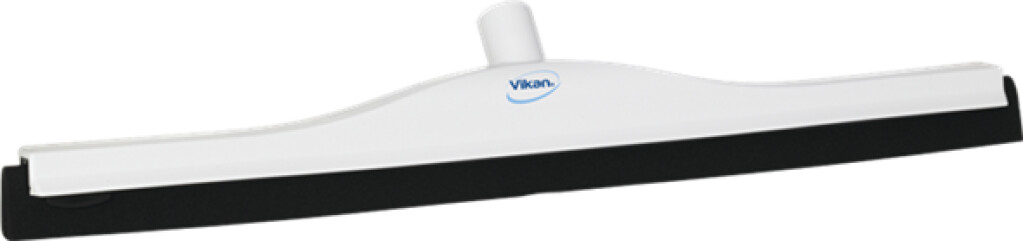 77545 Vikan Hygiene klassieke vloertrekker met vaste nek, wit, zwarte cassette, 600mm