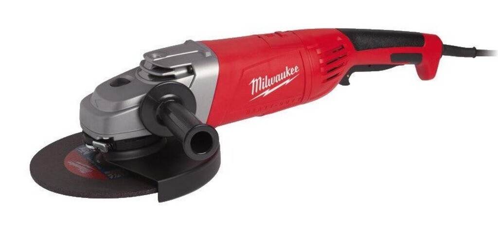 AG 24-230 E /DMS Milwaukee Haakse slijpmachine 230mm 2400W Dodemansschakelaar