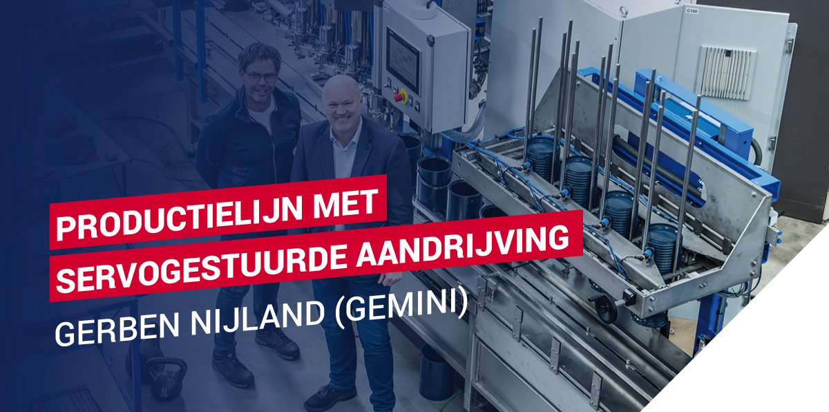 Van pneumatiek naar servotechniek: hoe Gemini een nieuwe markt ontsloot