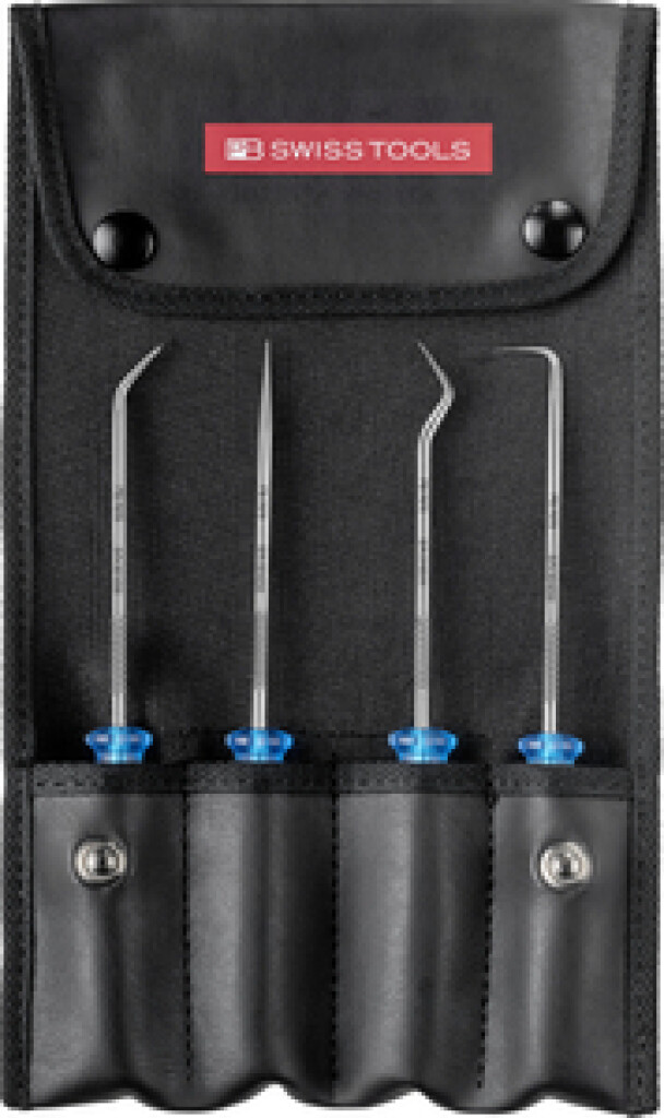 PB 7681.Set PB SWISS TOOLS Pick tool 4-dlg. In roletui 