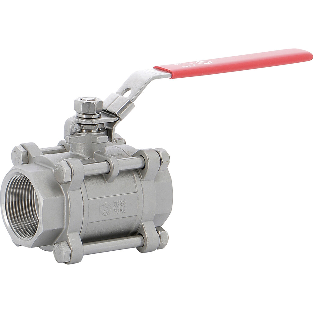 Basic 790 2" bsp Sferaco kogelkraan rvs 3-delige bi/bi met locking device