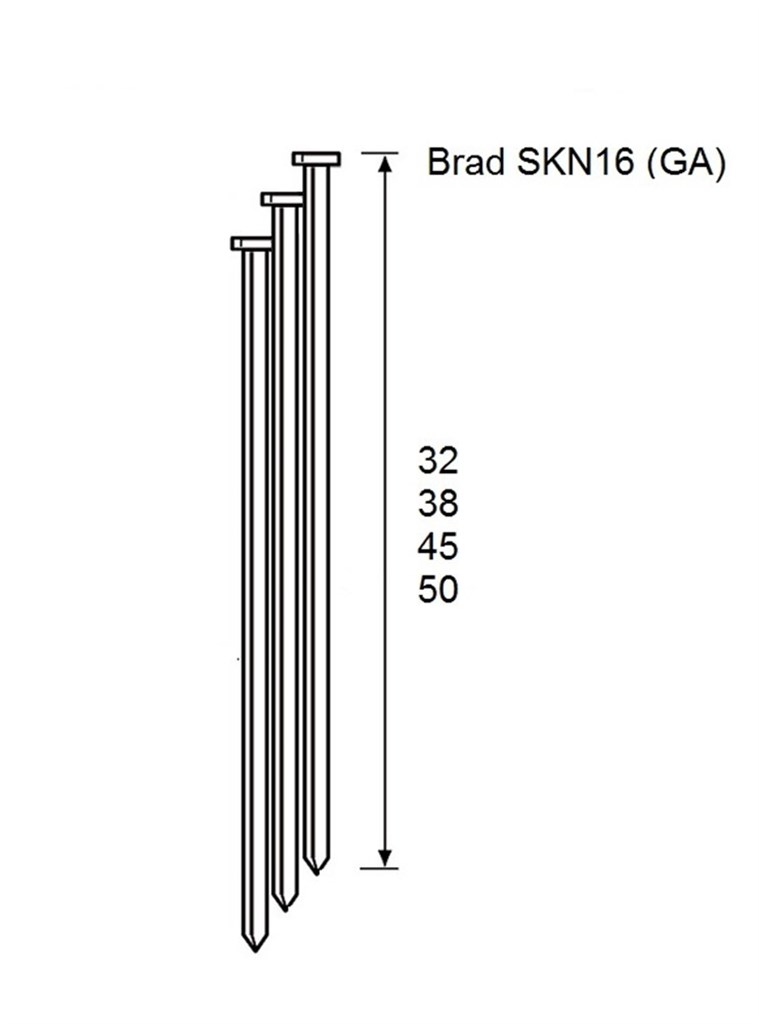 Brad SKN16 CNK 32mm 20 graden doos à 2000