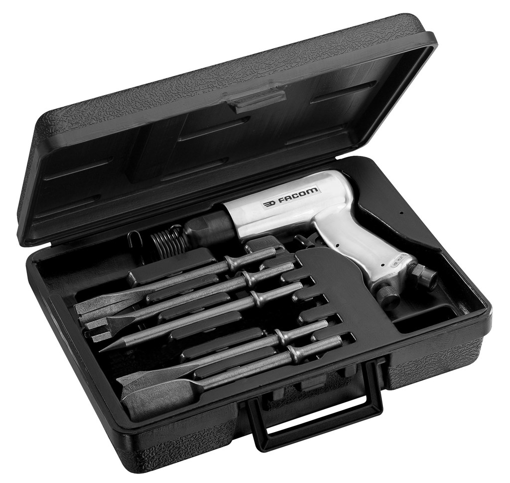 V.321AH Facom set met hakhamer en beitels