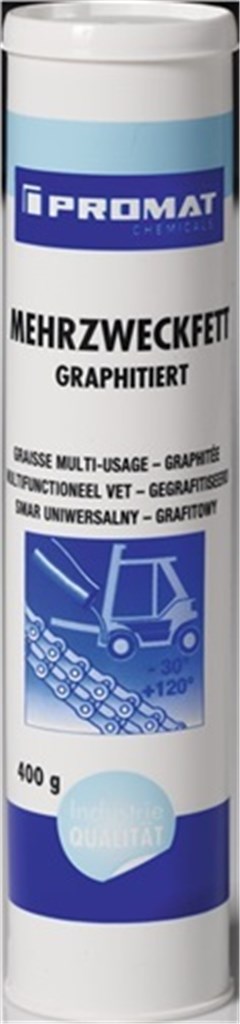 PROMAT Multifunctioneel grafietvet 400 g zwart cartouche