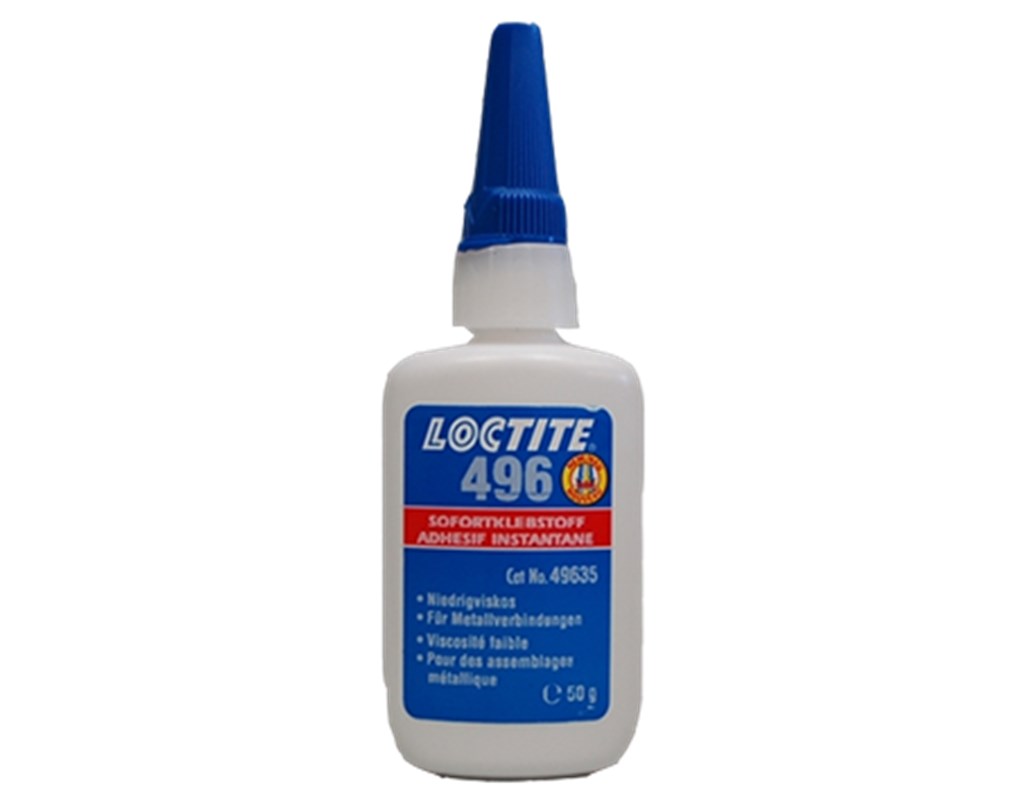 496 Loctite Snellijm , Ca Adhesive , metalen , lage viscositeit, 50gr.
