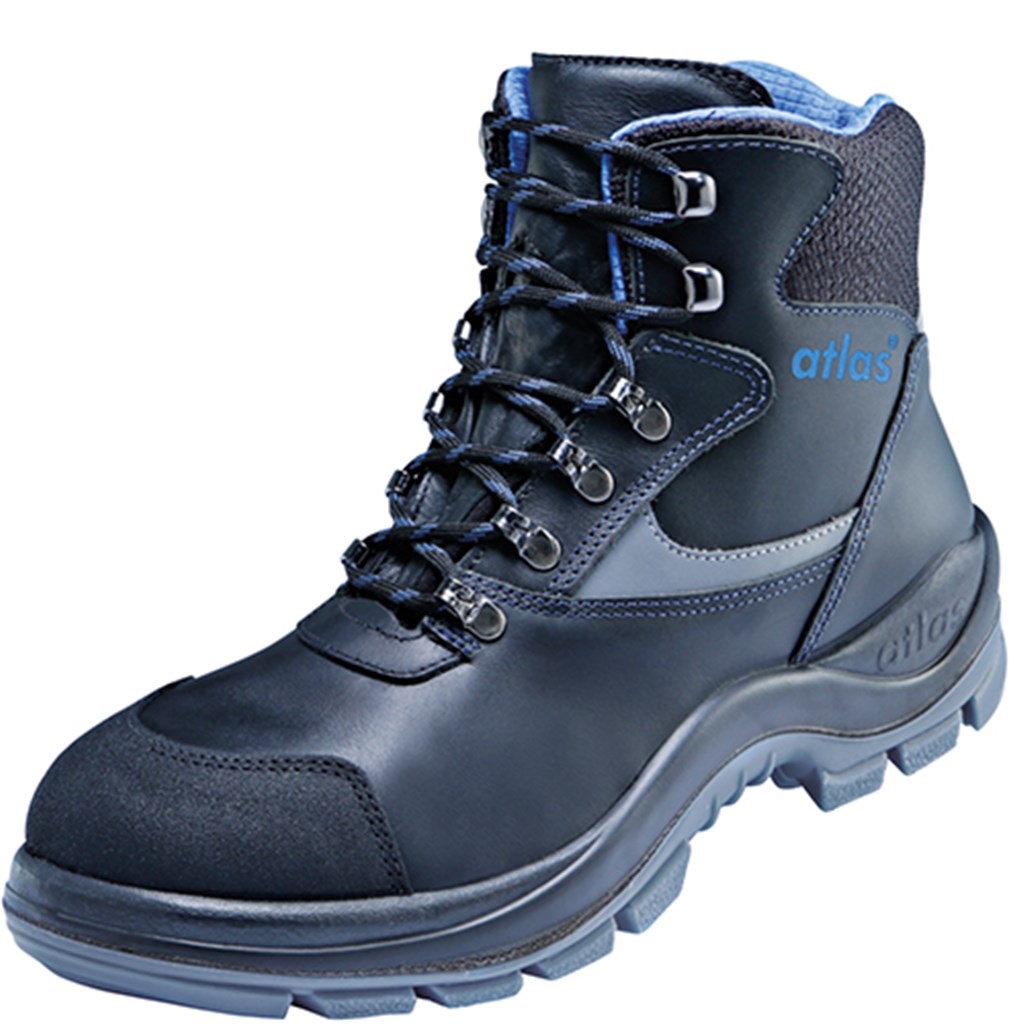 Alu-tec 735 2.0 XP ESD mt.44 Atlas Veiligheidsschoen, hoog model S3 W10 zwart