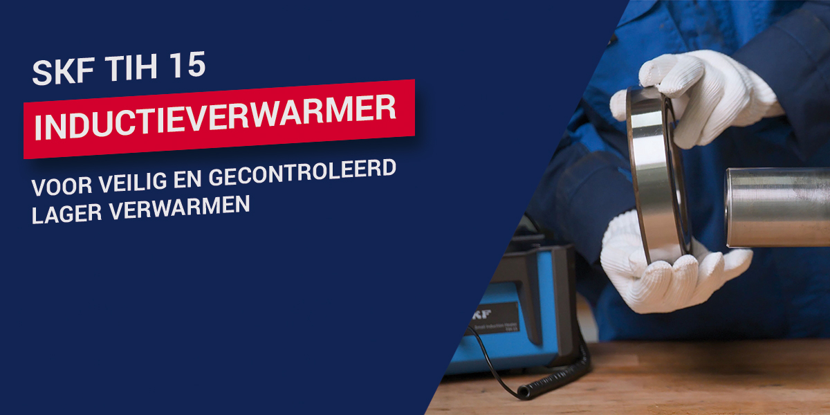 SKF TIH 15 inductieverwarmer voor veilig en gecontroleerd lager verwarmen