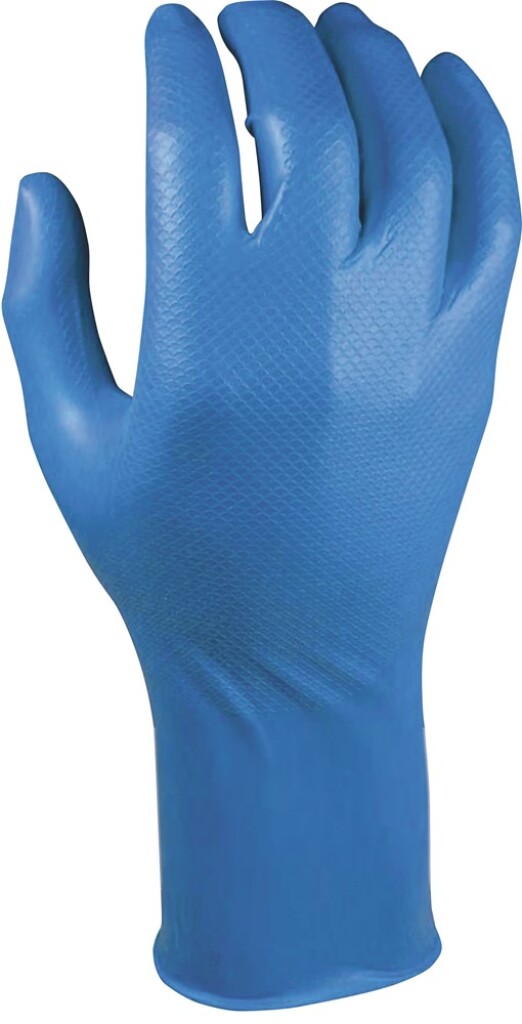 M-Safe 306BL Nitril Grippaz handschoen 50 stuks, maat S