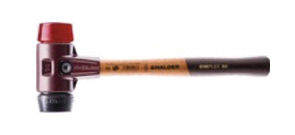 HALDER 3026.030 SIMPLEX Hamer dubbele kop 30 mm | Automotive Line