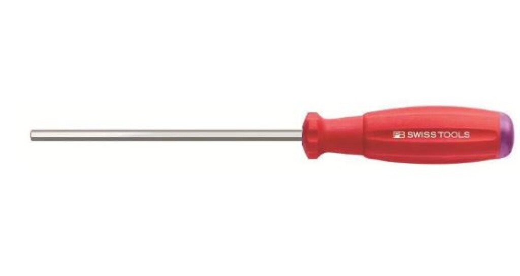 PB 8205.2,5-90 PB SWISS TOOLS SwissGrip schroevendraaier voor binnenzeskantschroeven 2,5x90mm