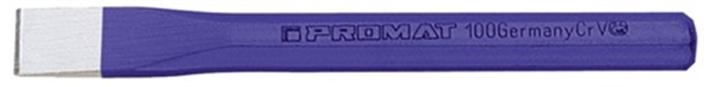 PROMAT Tegelbeitel schachtdoorsnede 8 mm 10 mm 100 mm chroom-vanadiumstaal