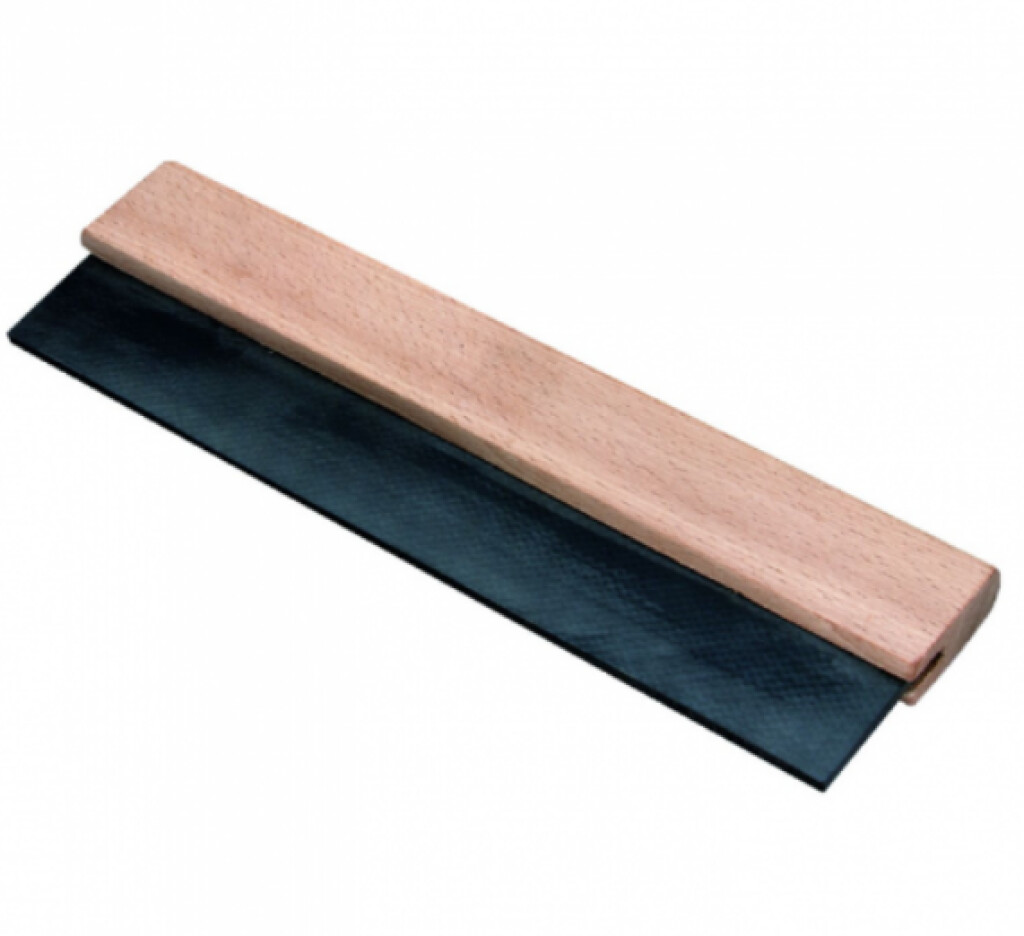 Metselmesje tegelwasser rubber met houten greep MM611300 300mm