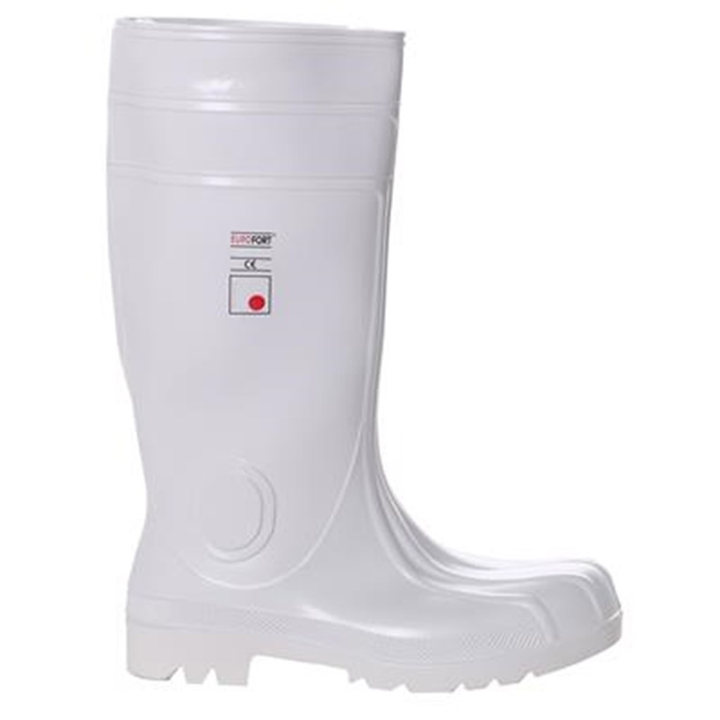S4 Knielaars Wit mt.37 Eurofort Foodlaars S4 met extra enkelbescherming wit
