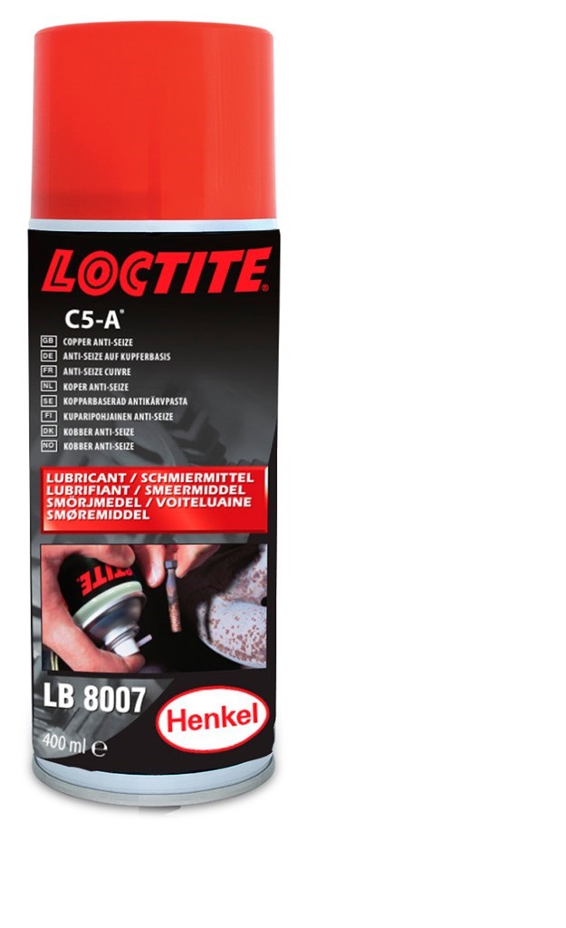 LB 8007 Loctite spuitbus Anti-Seize, Universele koper montagepasta (vh Loctite 8007), 400ml.