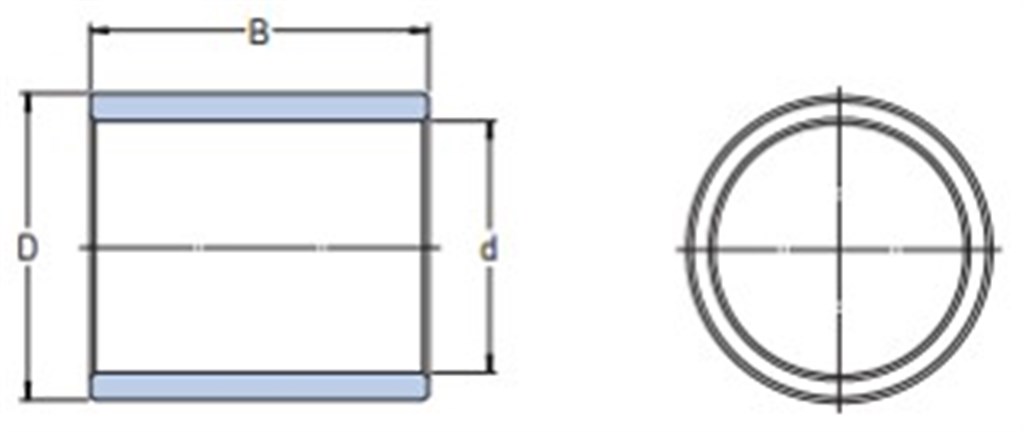 PSM 202840 A51 SKF Glijlagerbus