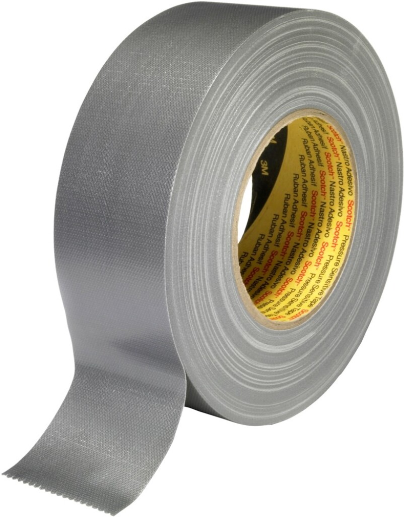 Duct tape Y-389 helder tape (zilver) 100 mm x 50 m 8/CTN