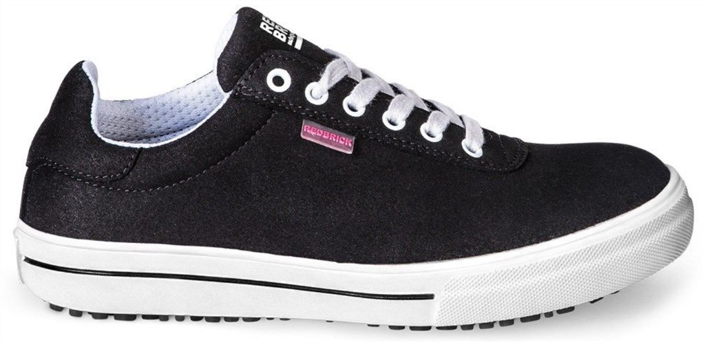 Lena mt.36 Redbrick S3L model laag, dames veiligheidsschoen zwart SRC