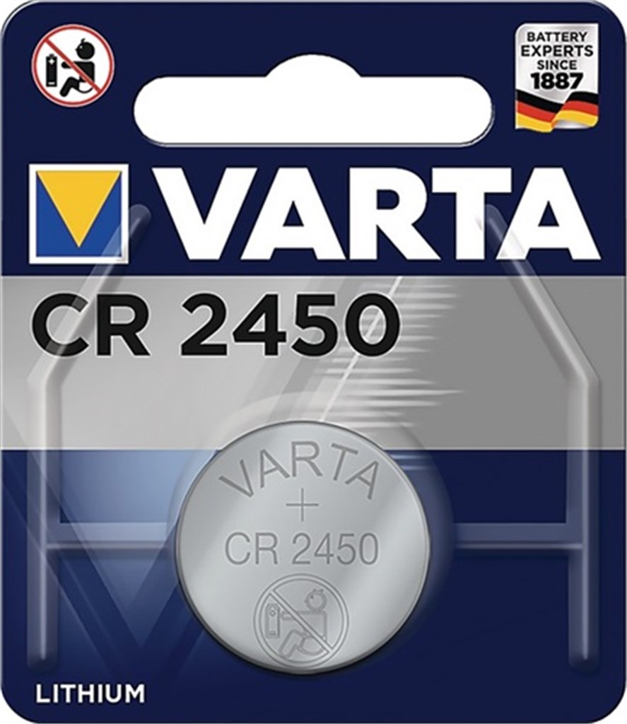 VARTA Knoopcel Electronics CR2450 3 V 570 mAh 24,5 x 5 mm