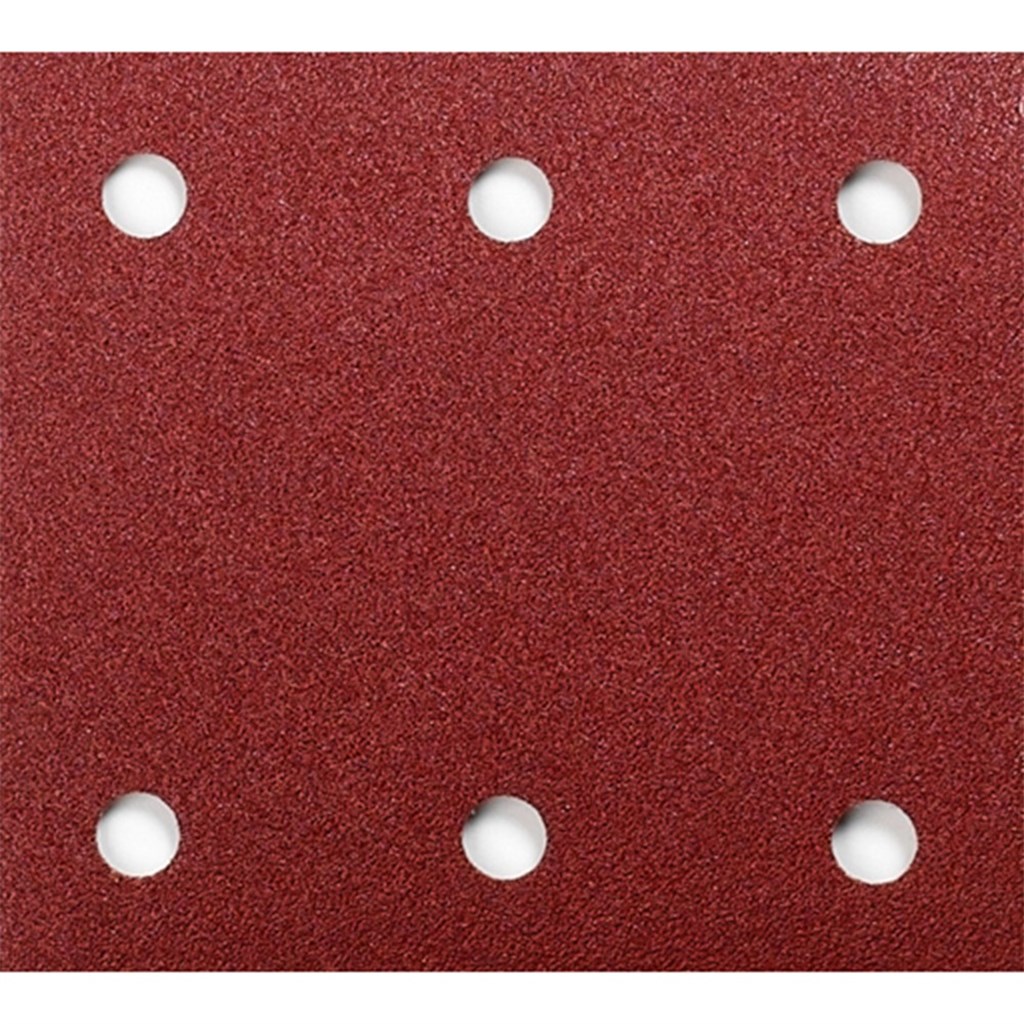 P-33087 Makita Schuurvel 114x102 K40 Red Velcro 
