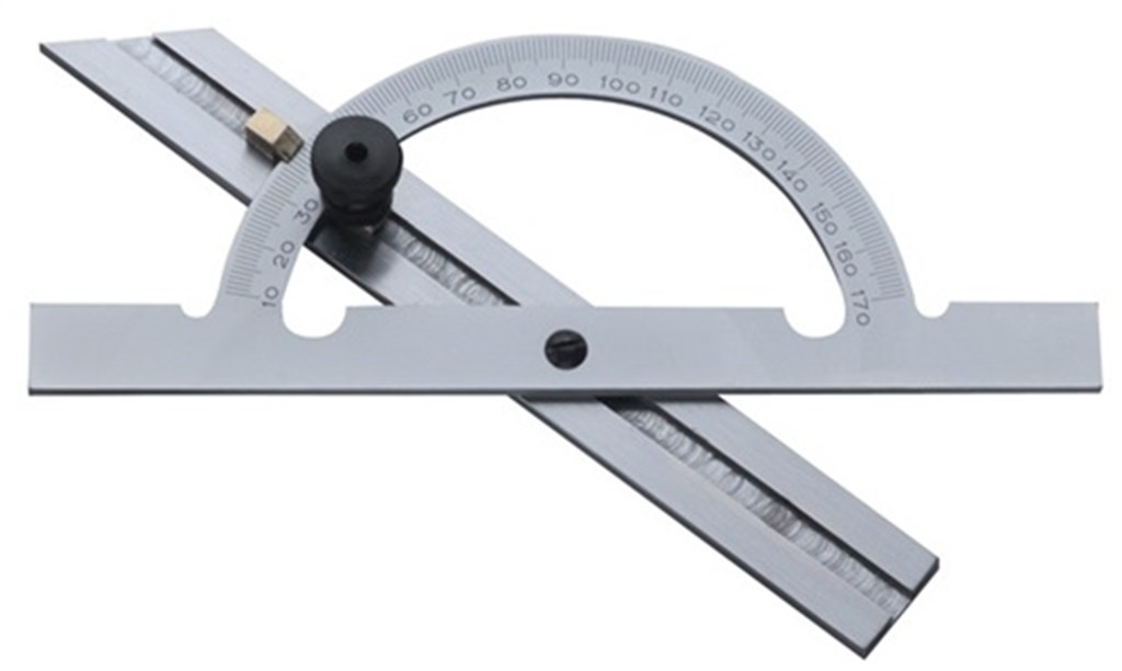 PROMAT Hoekmeter gradenboog-d. 200 mm raillengte 400 mm
