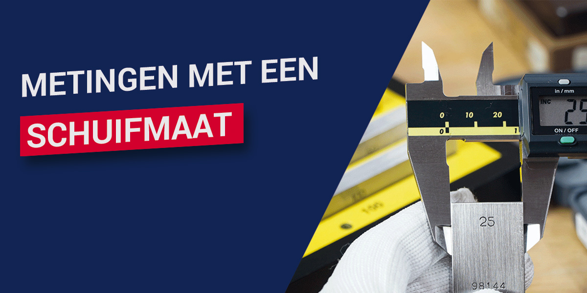 Welke metingen kun je met een schuifmaat uitvoeren?