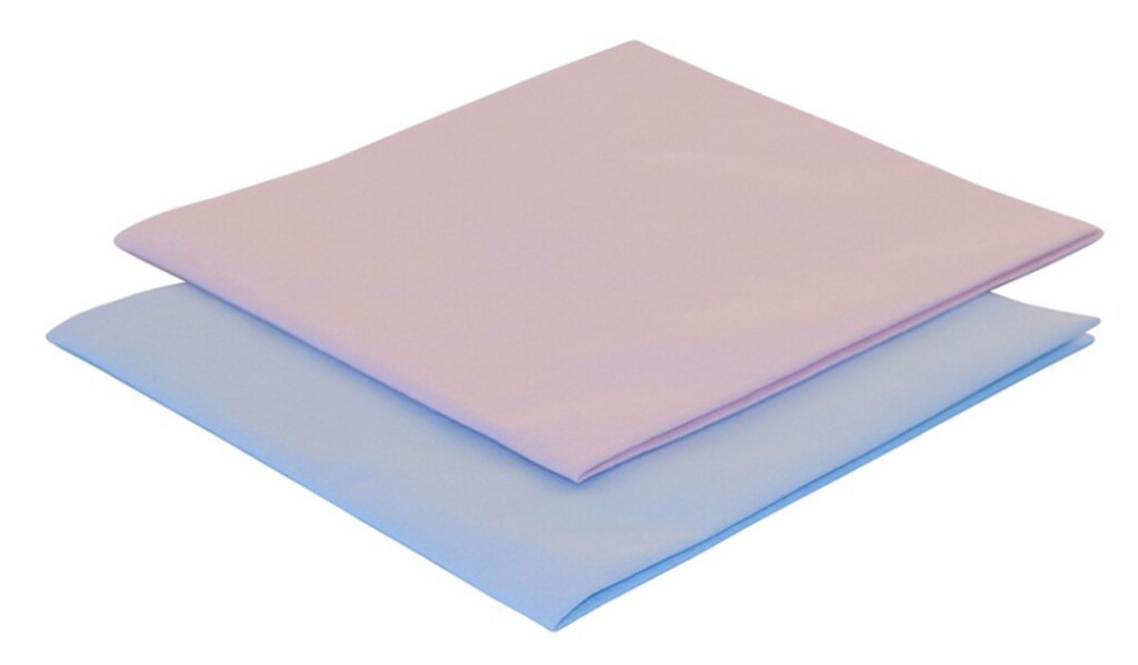 Microvezeldoek non-woven light 40x45cm blauw (SET10)