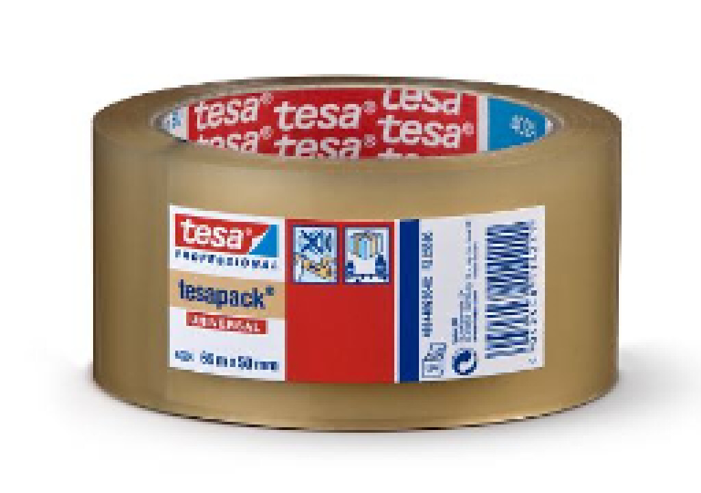 Verpakkingstape 4024 66m 50mm bruin