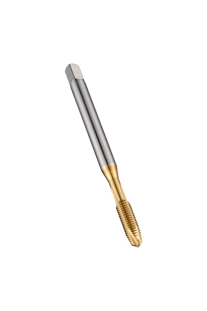 EP00TINM16 Dormer DIN371 HSS-E PM Machinetap M16 6H met schilaansnijding 2,5xD TiN gecoat, voor doorlopende gaten