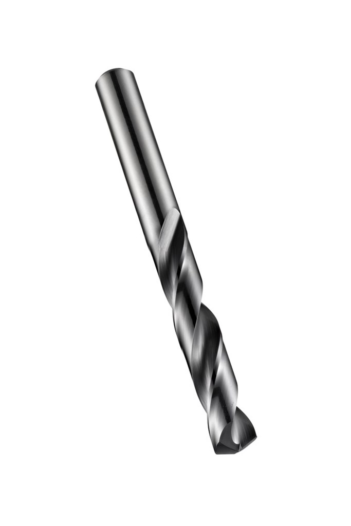 R4547.9 Dormer DIN6537L Force X VHM Korte spiraalboor 7,9mm TiAlN gecoat, split point 5xD met cilindrische schacht