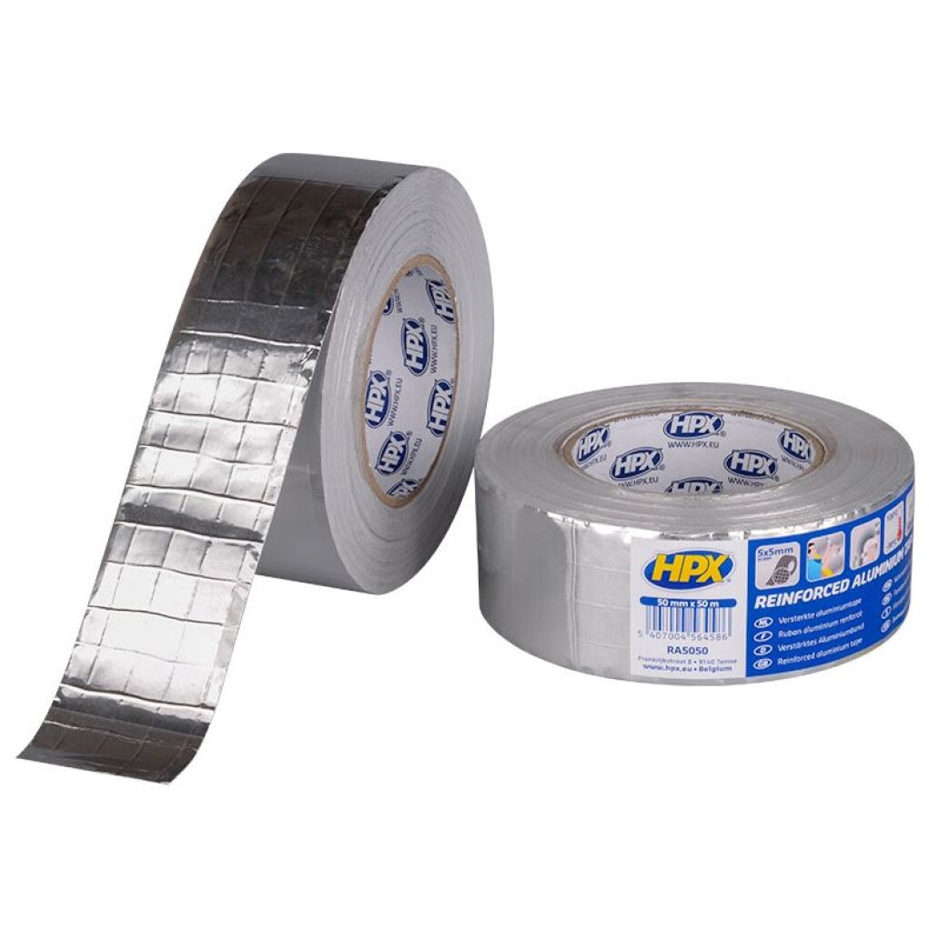 RA5050 HPX Versterkte aluminium tape 50mmx50m