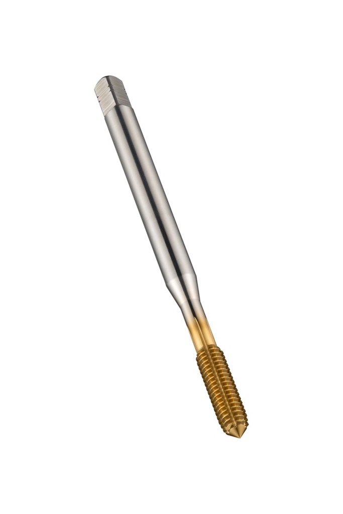 E294M10 Dormer DIN2174 HSS-E Roltap M10 6HX met smeergroeven TiN gecoat 3,5xD voor binde en doorlopende gaten