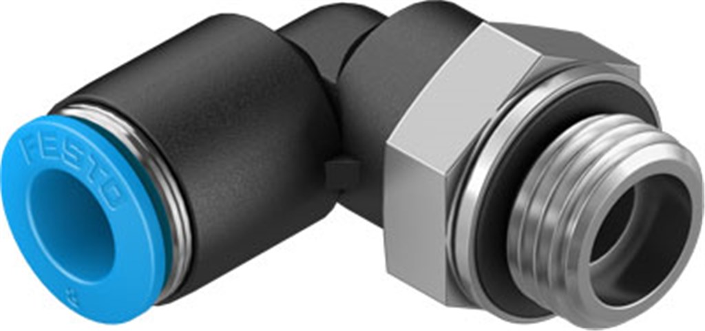 QSL-G1/4-8 Festo 186120 L-insteekschroefkoppeling QSL-G1/4-8 Festo 186120 L-insteekschroefkoppeling