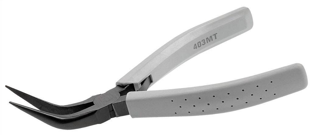 403.MT Facom micro-tech® tang, extra lange gebogen bek