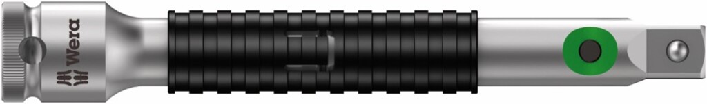 Wera 8796 SA Zyklop-verlengstuk "Flexible-Lock" met vrijloophuls, kort voor 1/4", 1/4" x 75 mm