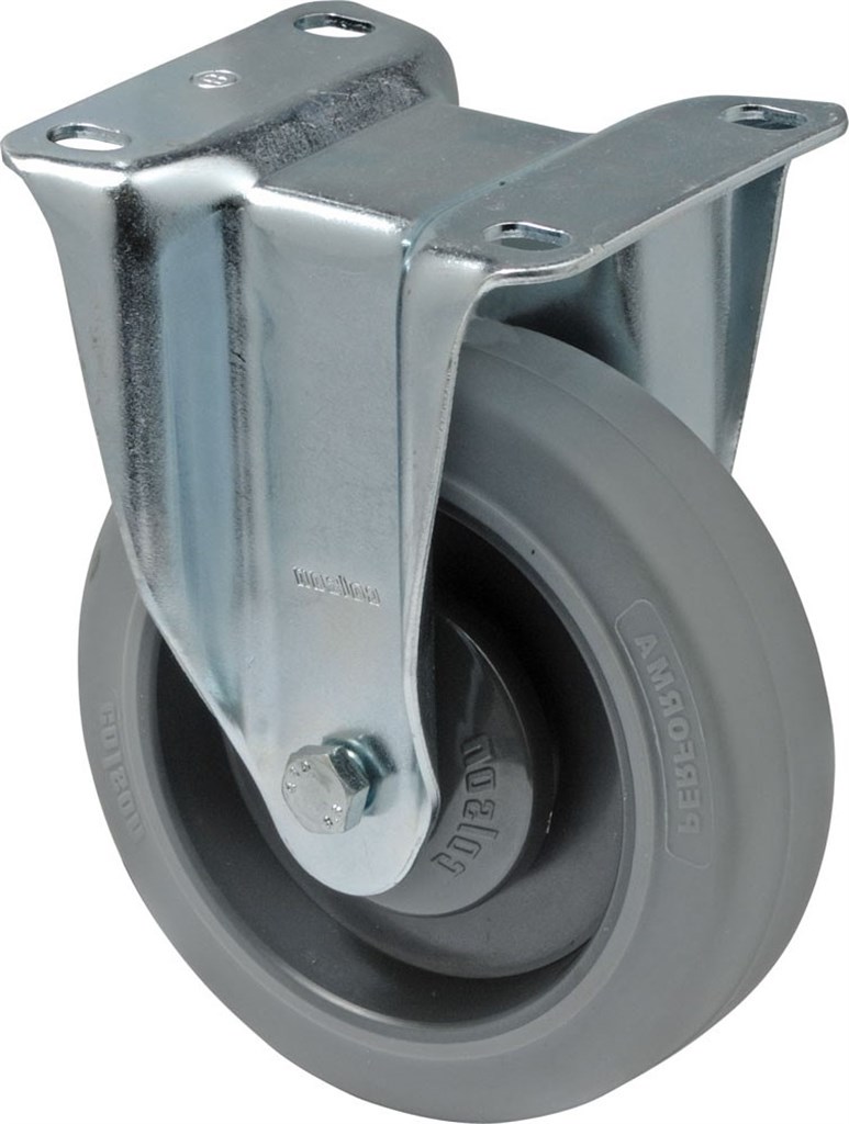 FSPF 1252 5000 Colson Bokwiel, Performa grijs rubberband 65 Shore A