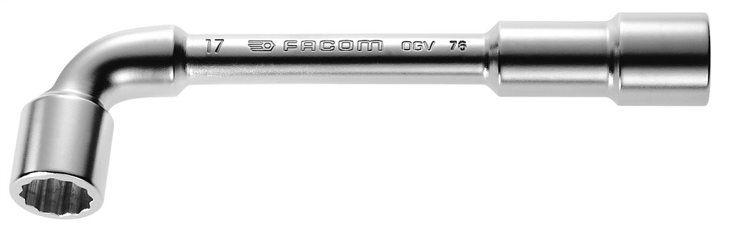 76.7 Facom gesmede open dopsleutel 12-kantx6-kant metrisch, 7mm