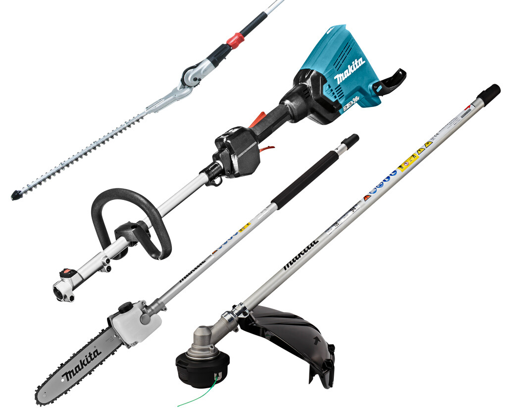 DUX60ZX11 Makita LXT 2x18V Combisysteem Zonder accu's en lader, in doos. Inclusief 198768-1, 1912T8-8 en 191T38-7. 