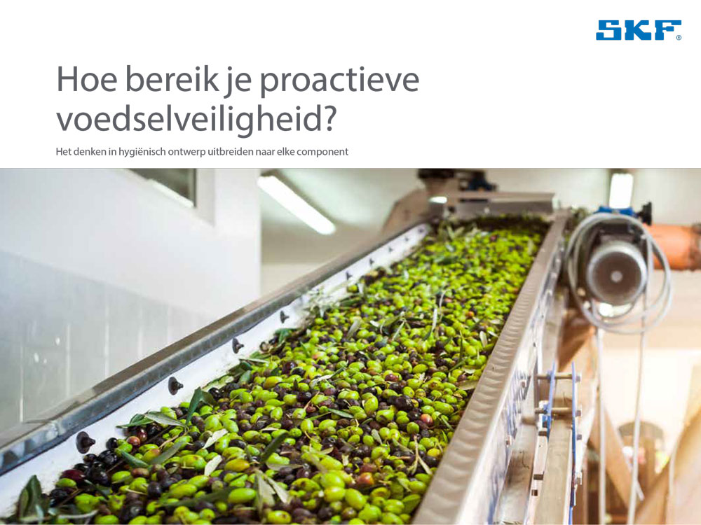 lees het SKF e-book over proactieve voedselveiligheid