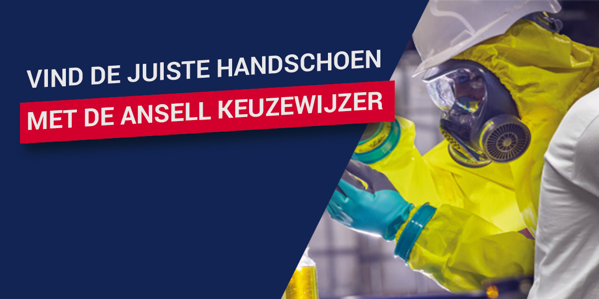 Altijd de juiste handschoen met de Ansell keuzewijzer