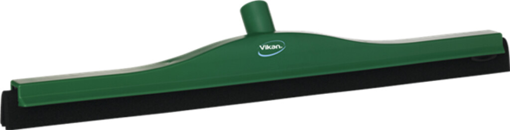 77542 Vikan Hygiene klassieke vloertrekker met vaste nek, groen, zwarte cassette, 600mm