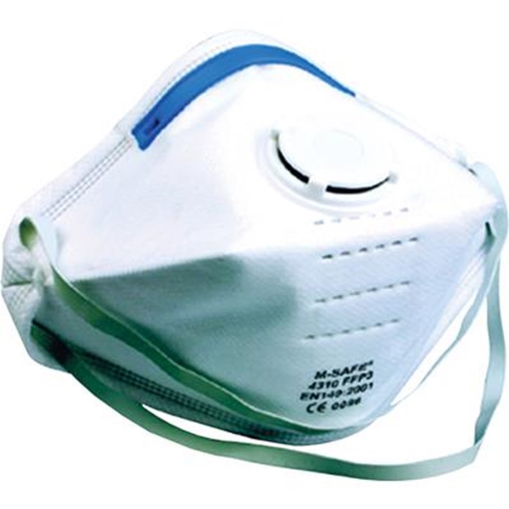 Vouwmasker FFP3 ventiel type 4310